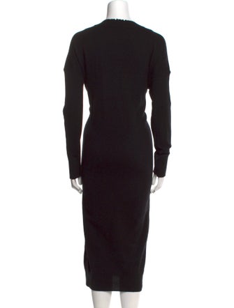 AllSaints Cashmere Midi Length Dress