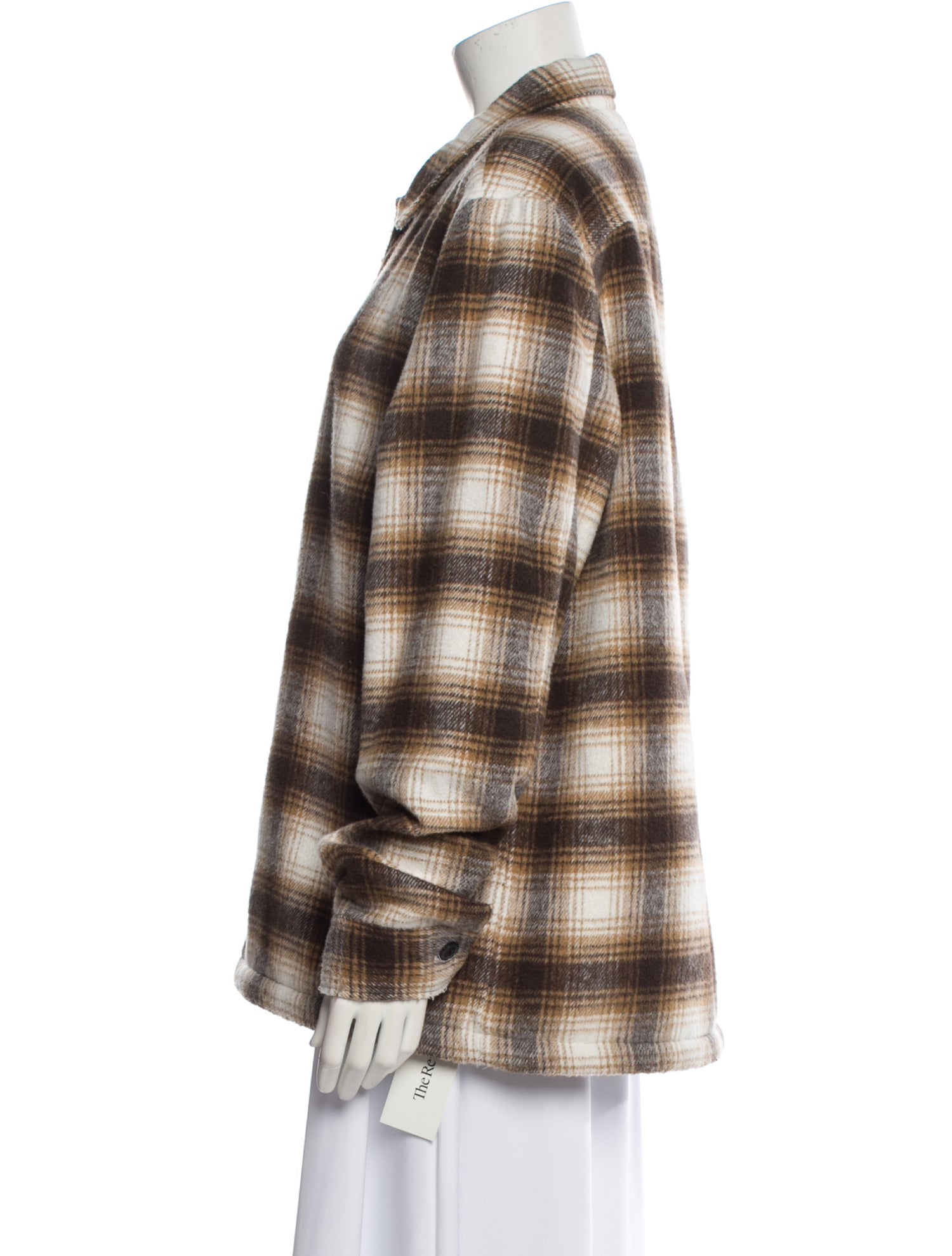 AllSaints Plaid Print Jacket