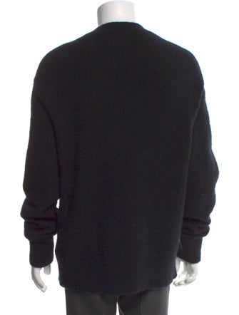 AllSaints Graphic Print Crew Neck Pullover