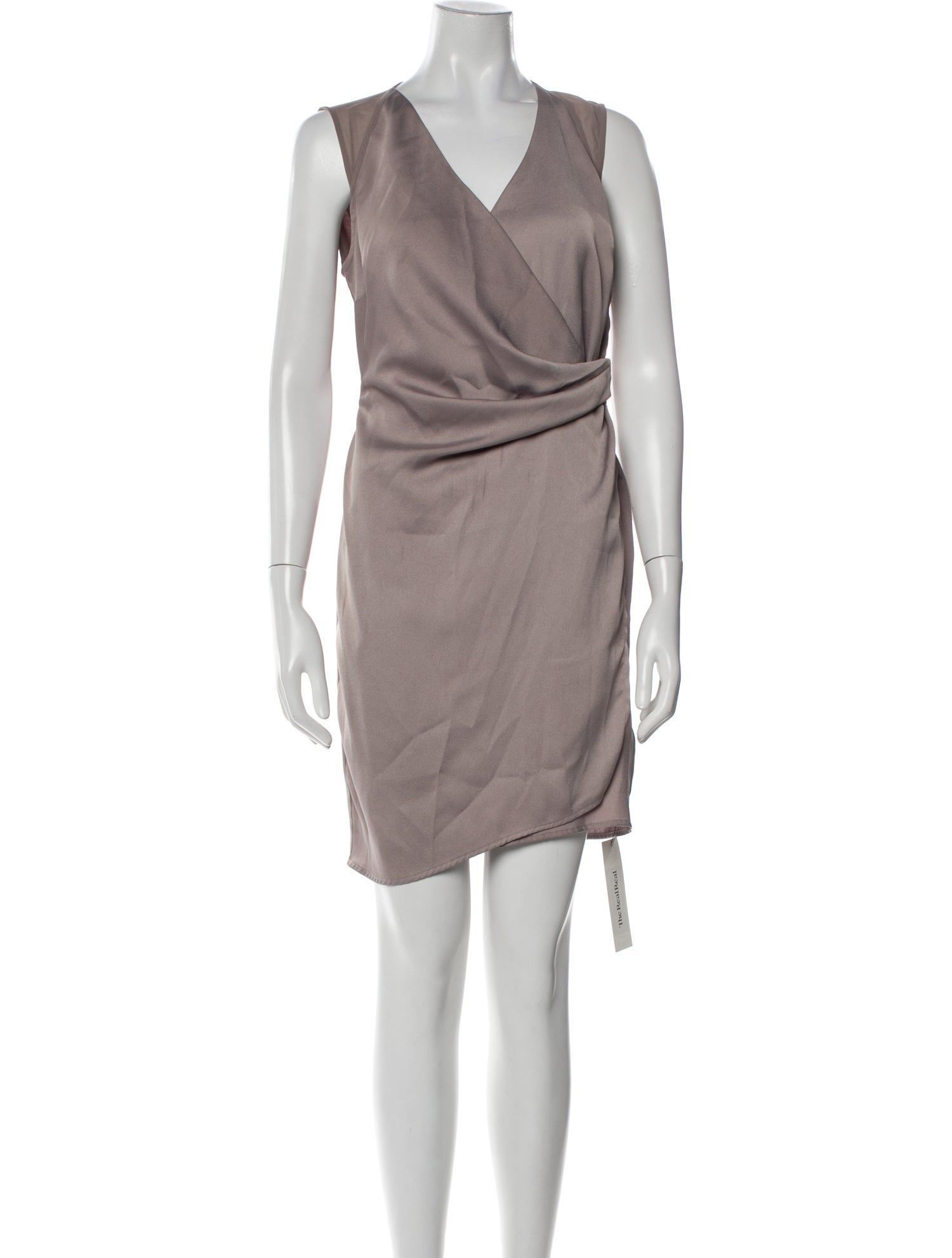 AllSaints V-Neck Mini Dress