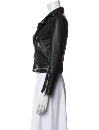 AllSaints Leather Biker Jacket