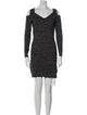 AllSaints Wool Mini Dress