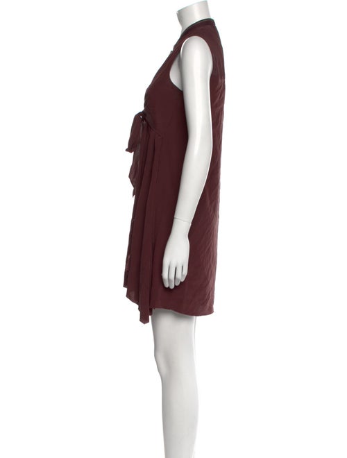 AllSaints Silk Mini Dress