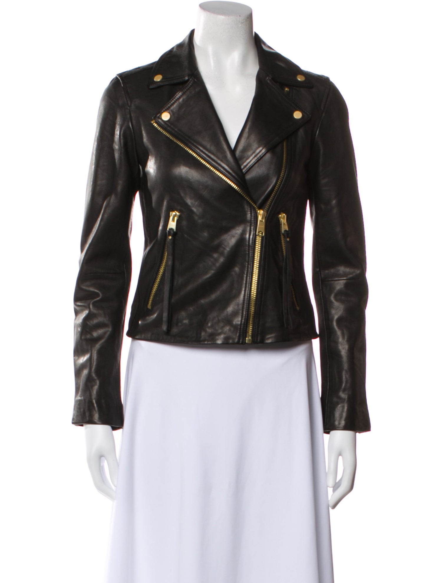 AllSaints Leather Biker Jacket