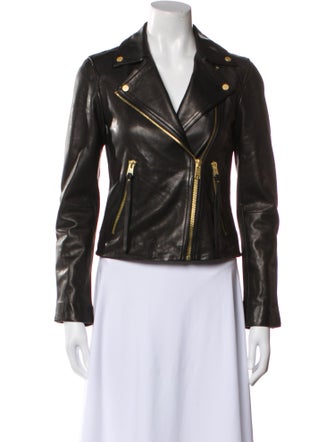 AllSaints Leather Biker Jacket