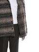 AllSaints Plaid Print Puffer Coat