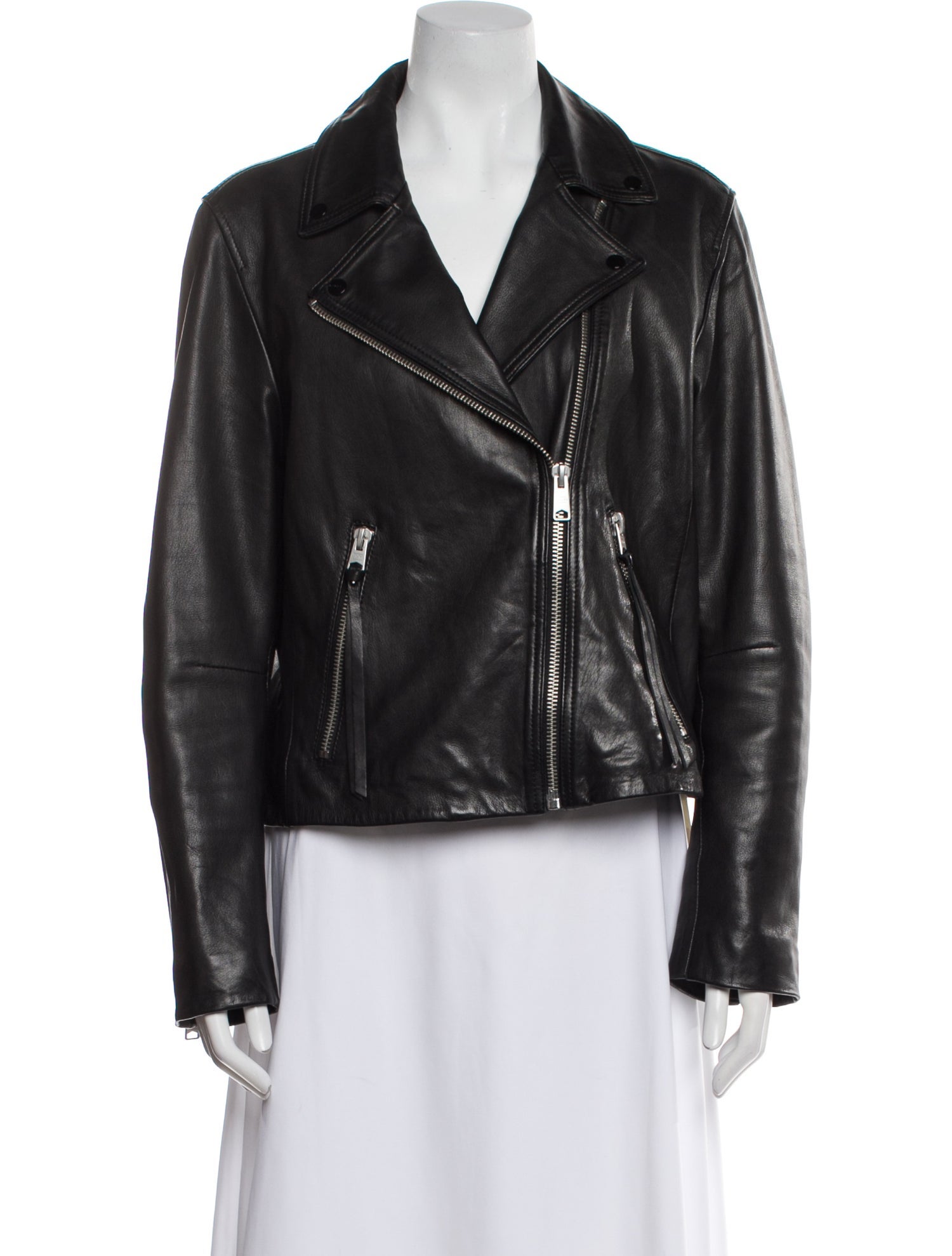 AllSaints Leather Biker Jacket