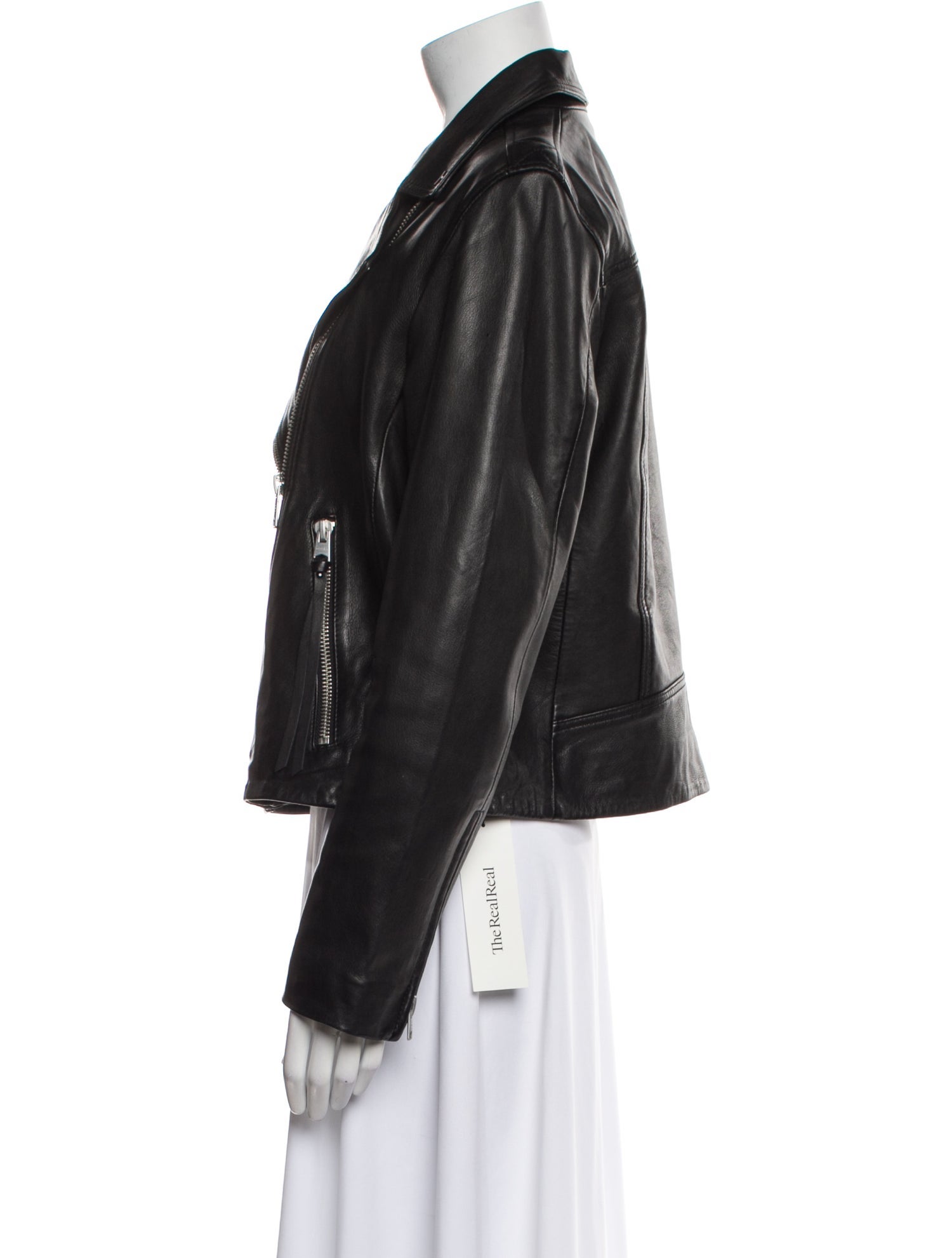 AllSaints Leather Biker Jacket