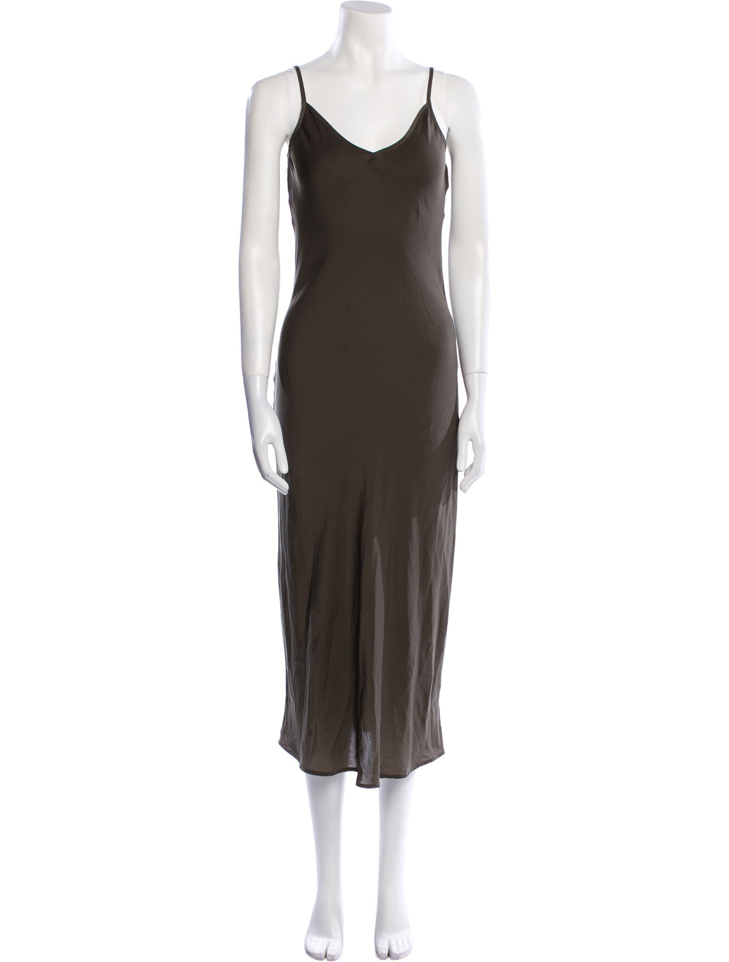 AllSaints V-Neck Long Dress