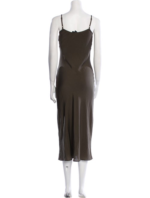 AllSaints V-Neck Long Dress