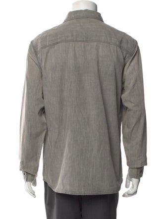 AllSaints Long Sleeve Denim Shirt