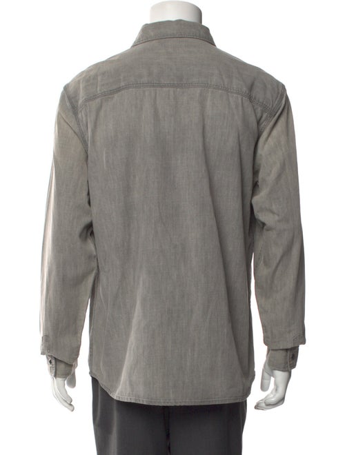 AllSaints Long Sleeve Denim Shirt