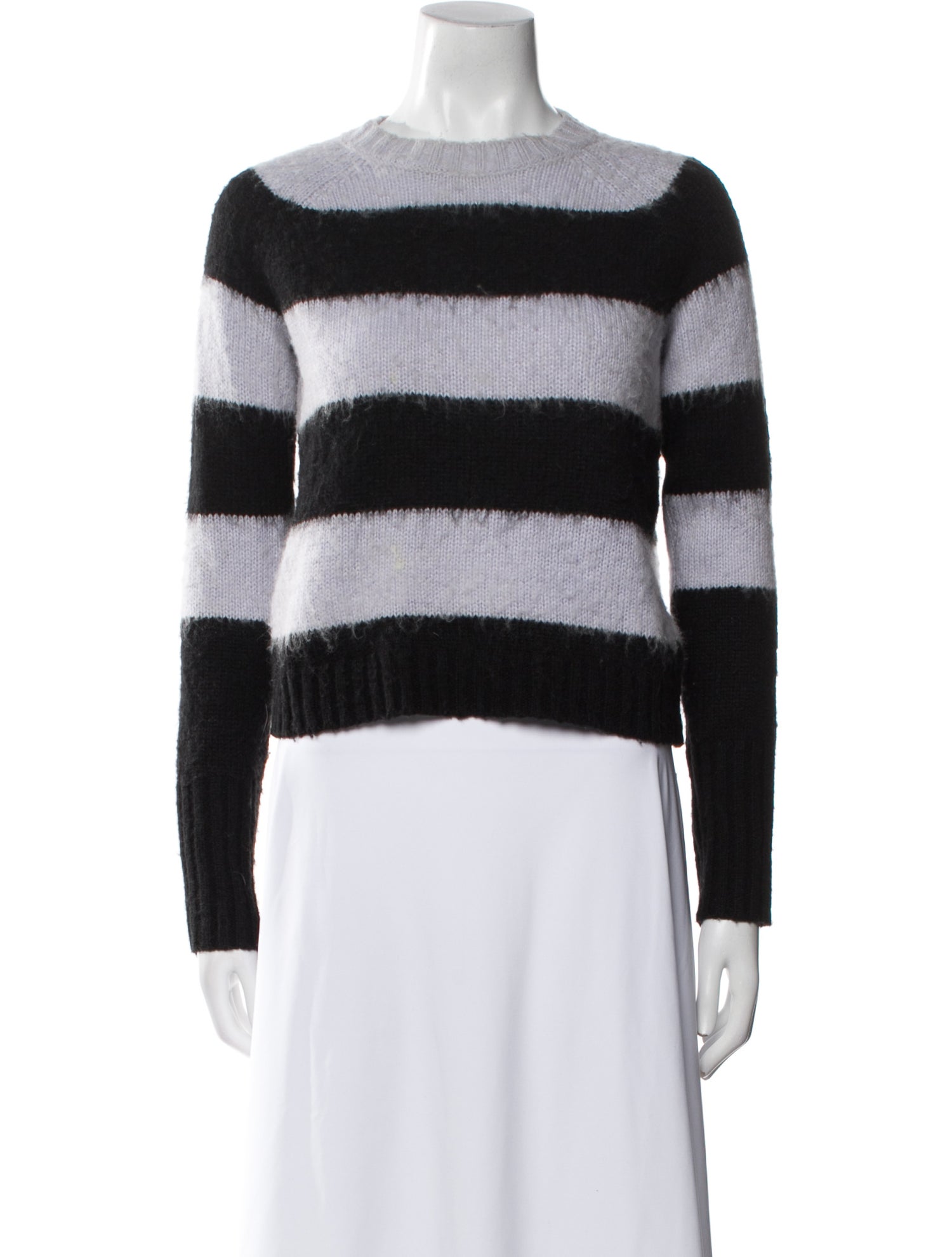 AllSaints Striped Crew Neck Sweater