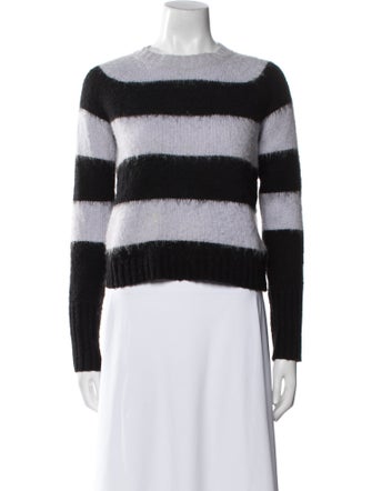 AllSaints Striped Crew Neck Sweater