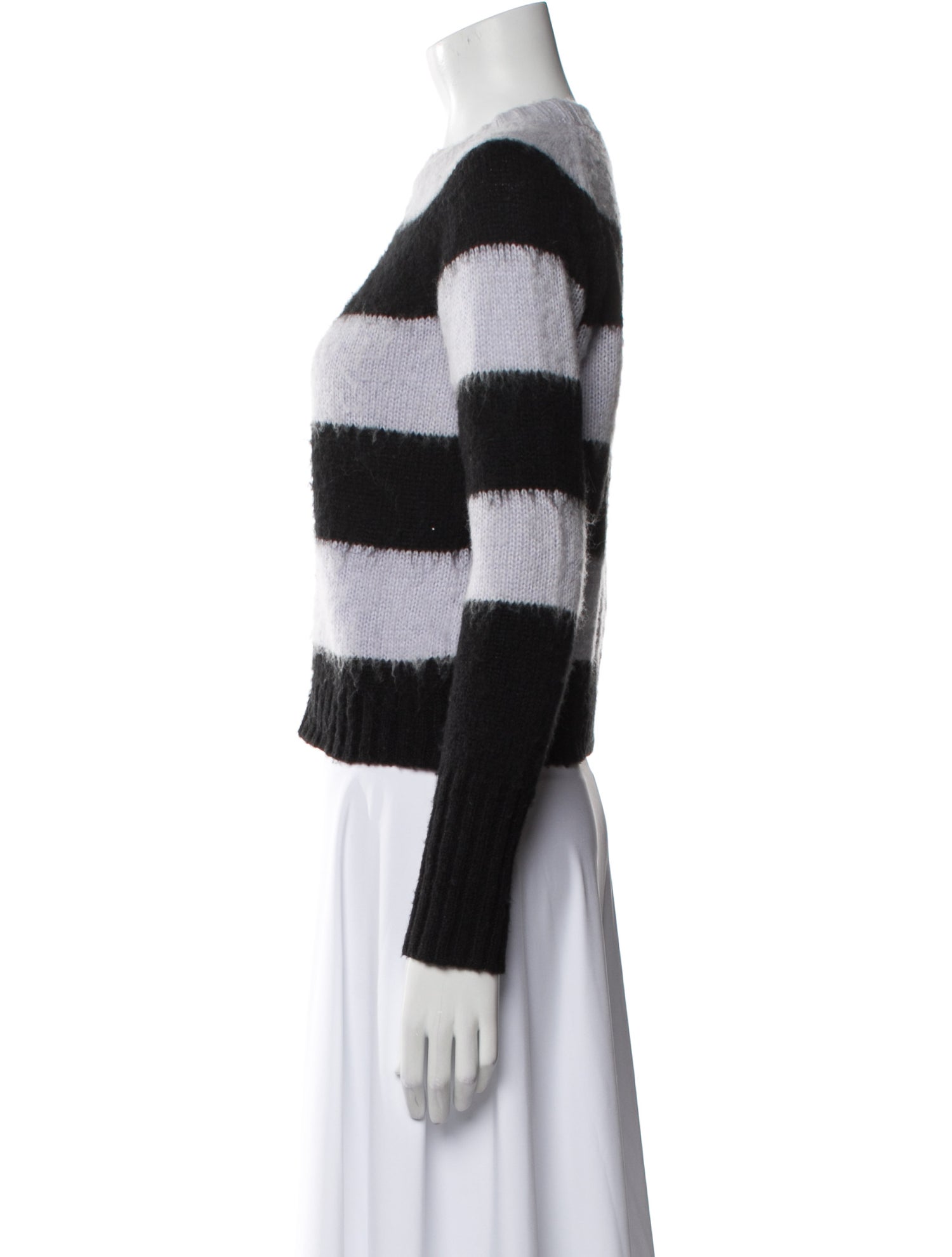 AllSaints Striped Crew Neck Sweater