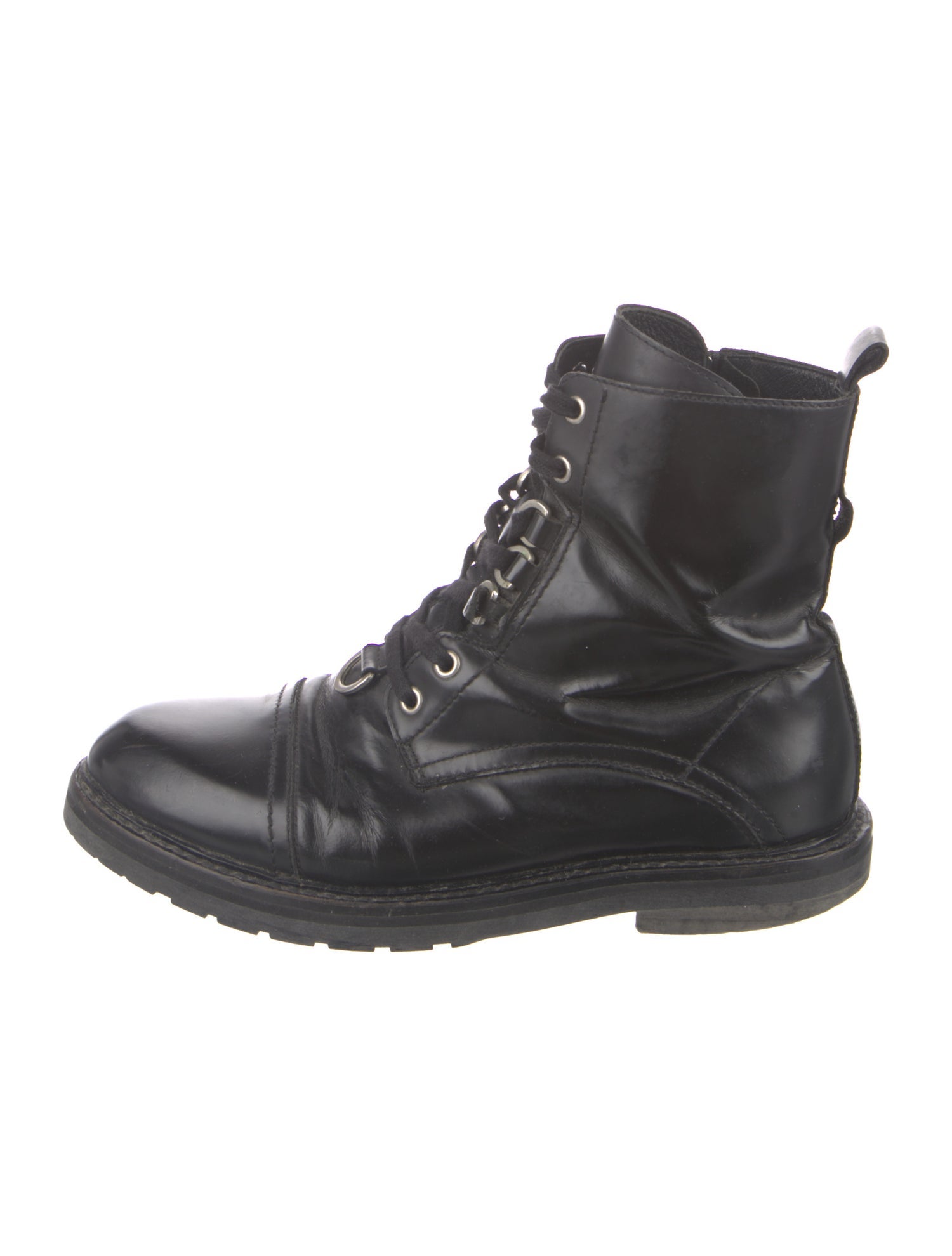 AllSaints Leather Combat Boots