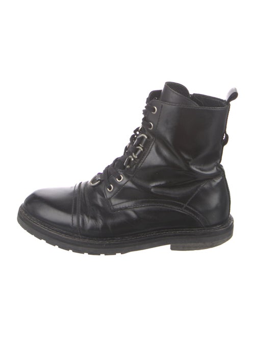 AllSaints Leather Combat Boots