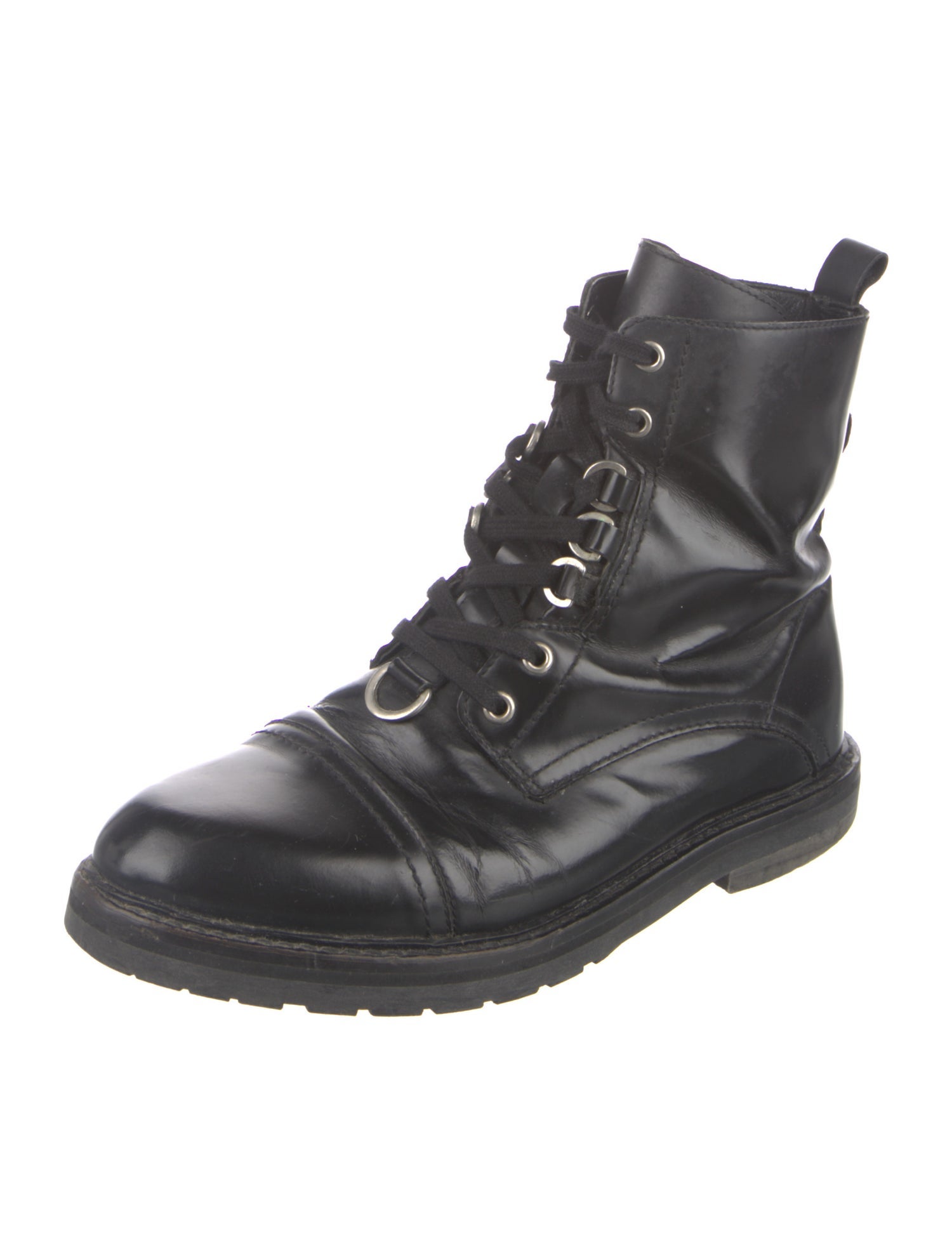 AllSaints Leather Combat Boots