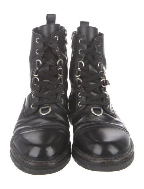 AllSaints Leather Combat Boots