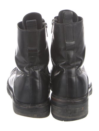 AllSaints Leather Combat Boots