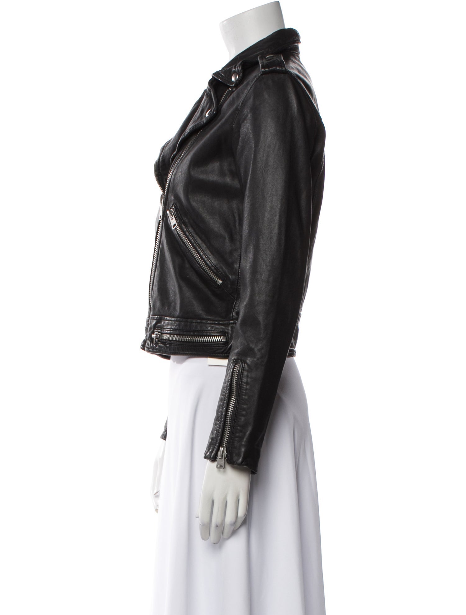 AllSaints Leather Biker Jacket