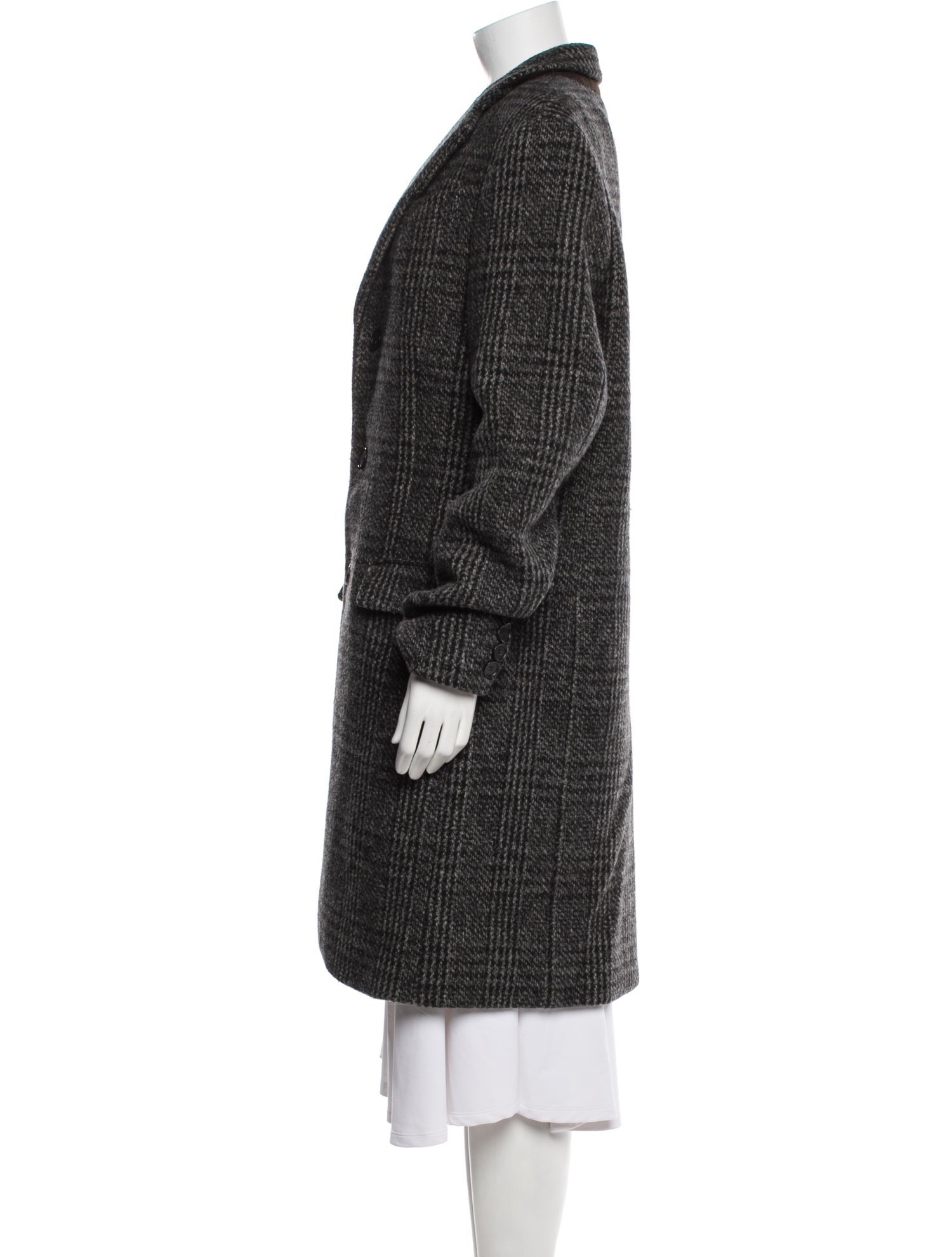 AllSaints Houndstooth Print Evening Jacket