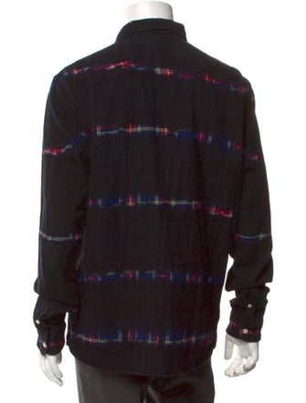 AllSaints Printed Long Sleeve Shirt