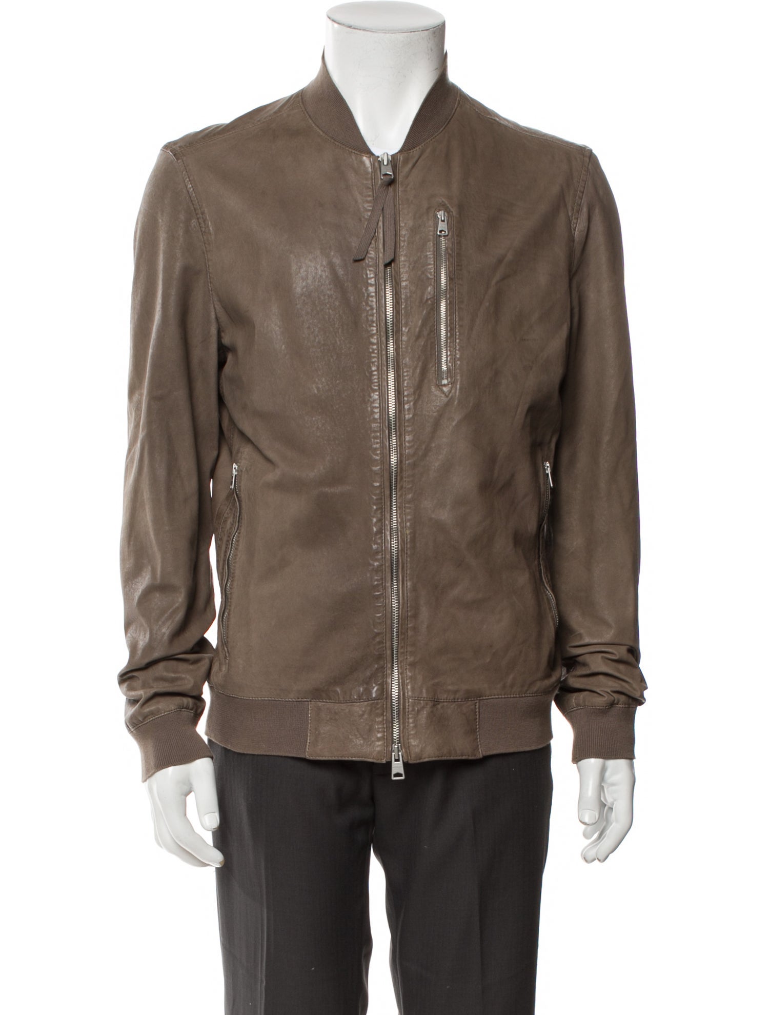 AllSaints Leather Moto Jacket