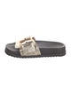 AllSaints Leather Slides