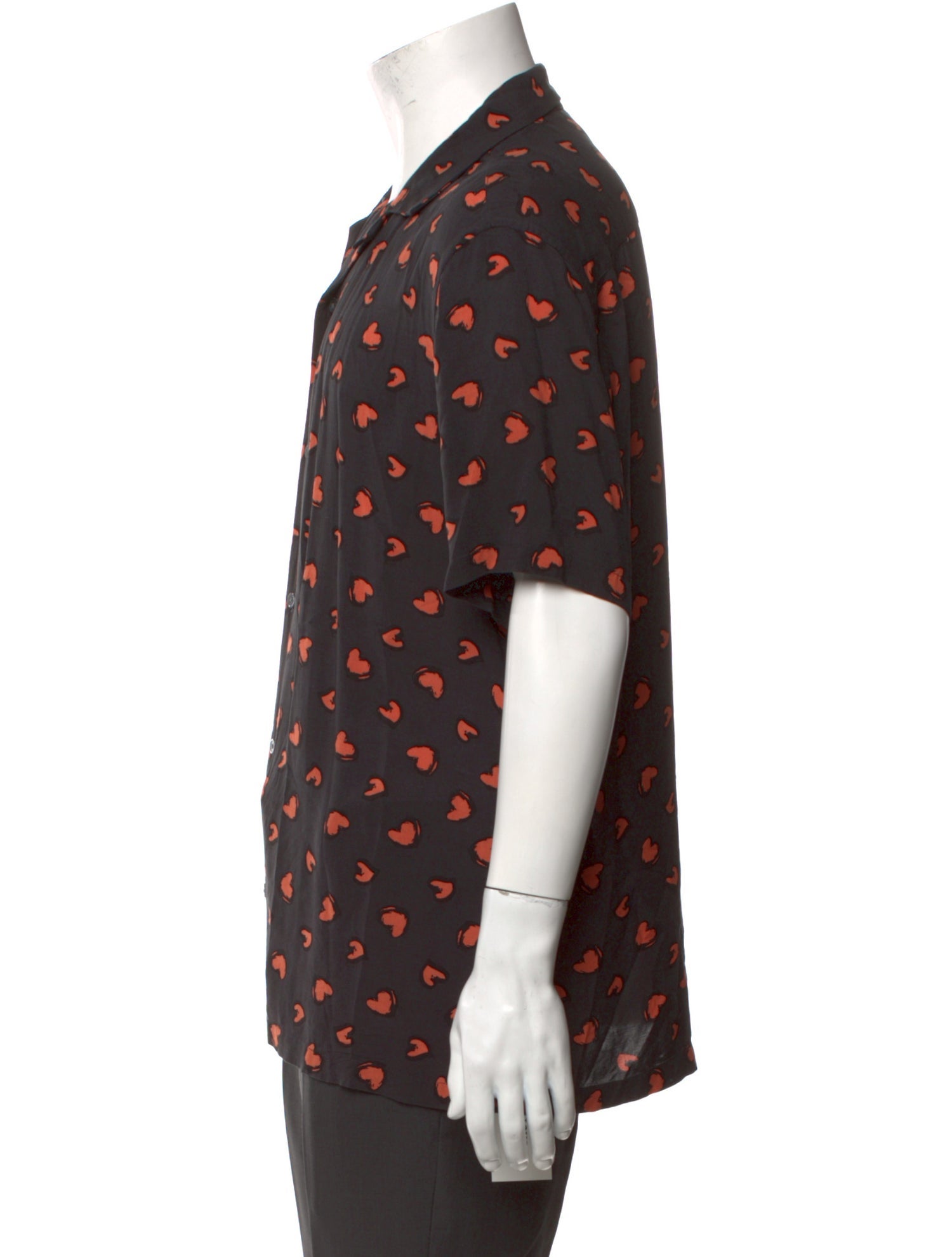 AllSaints Printed Short Sleeve Shirt