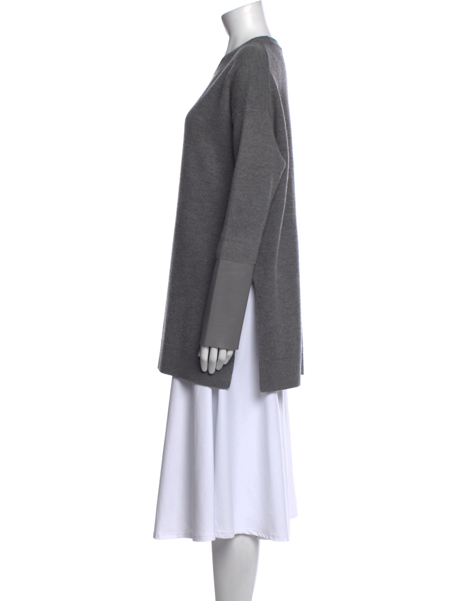 AllSaints Merino Wool Crew Neck Sweater