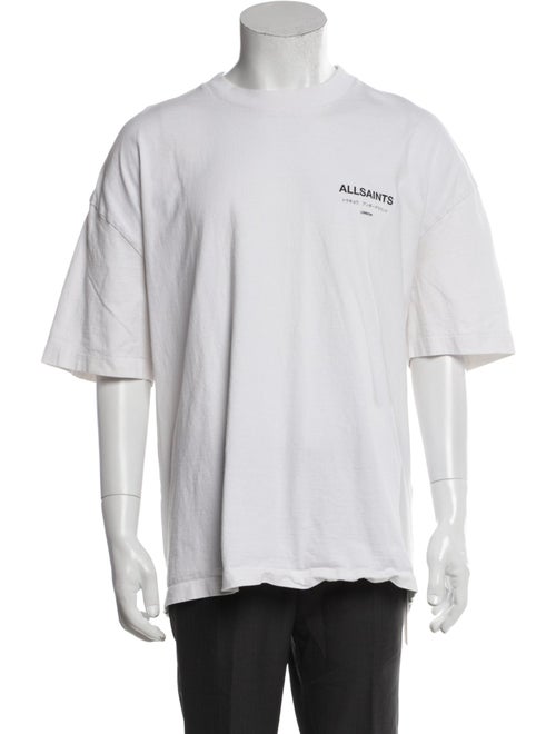 AllSaints Graphic Print Crew Neck T-Shirt