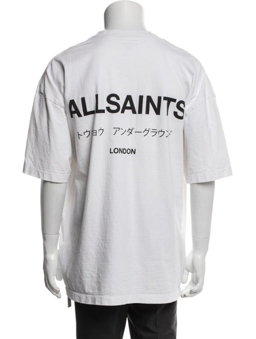 AllSaints Graphic Print Crew Neck T-Shirt