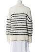 AllSaints Striped Mock Neck Sweater