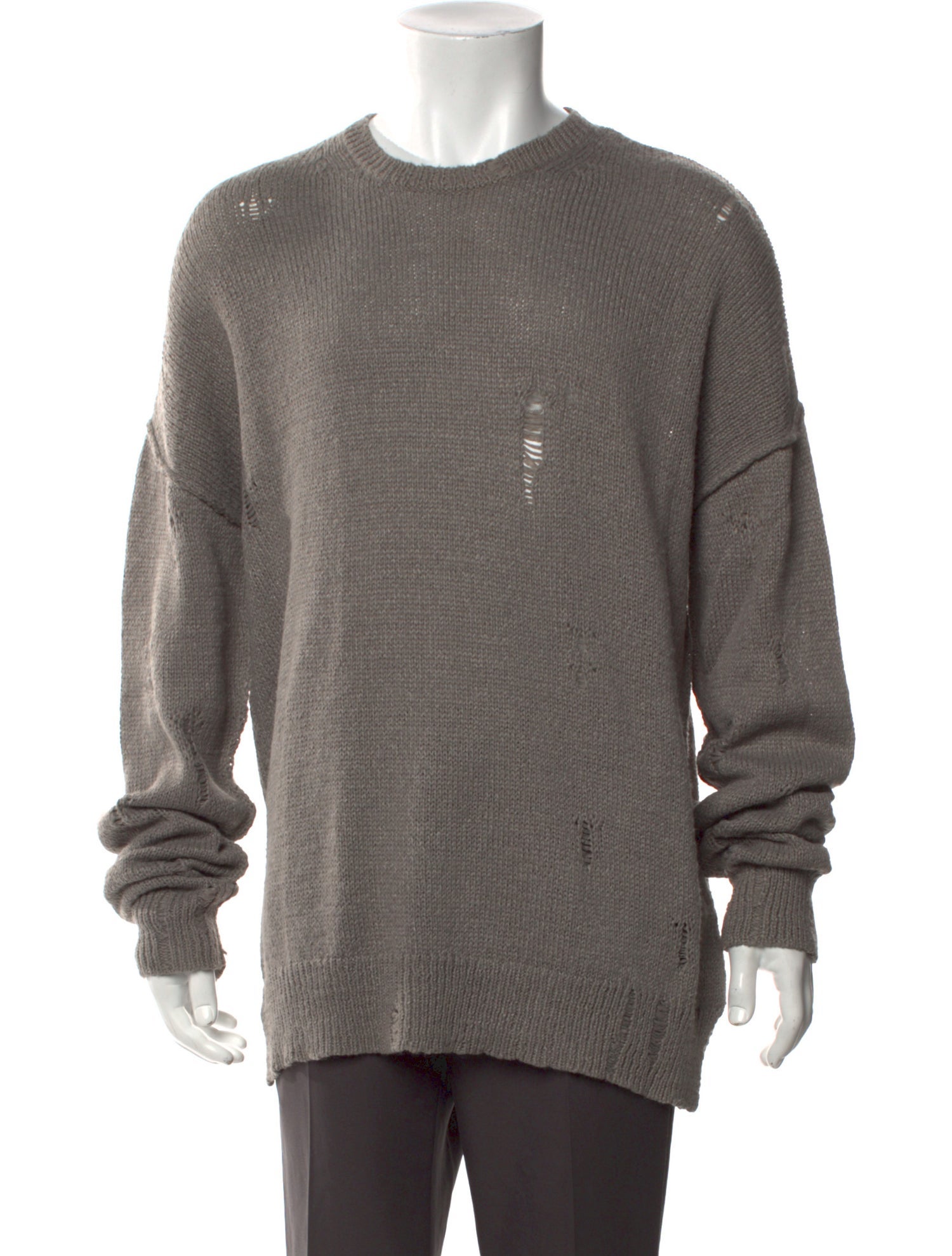 AllSaints Crew Neck Long Sleeve Pullover