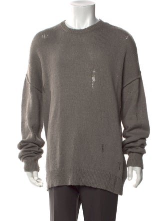 AllSaints Crew Neck Long Sleeve Pullover
