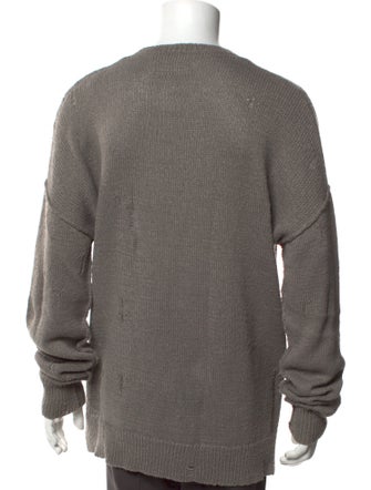 AllSaints Crew Neck Long Sleeve Pullover