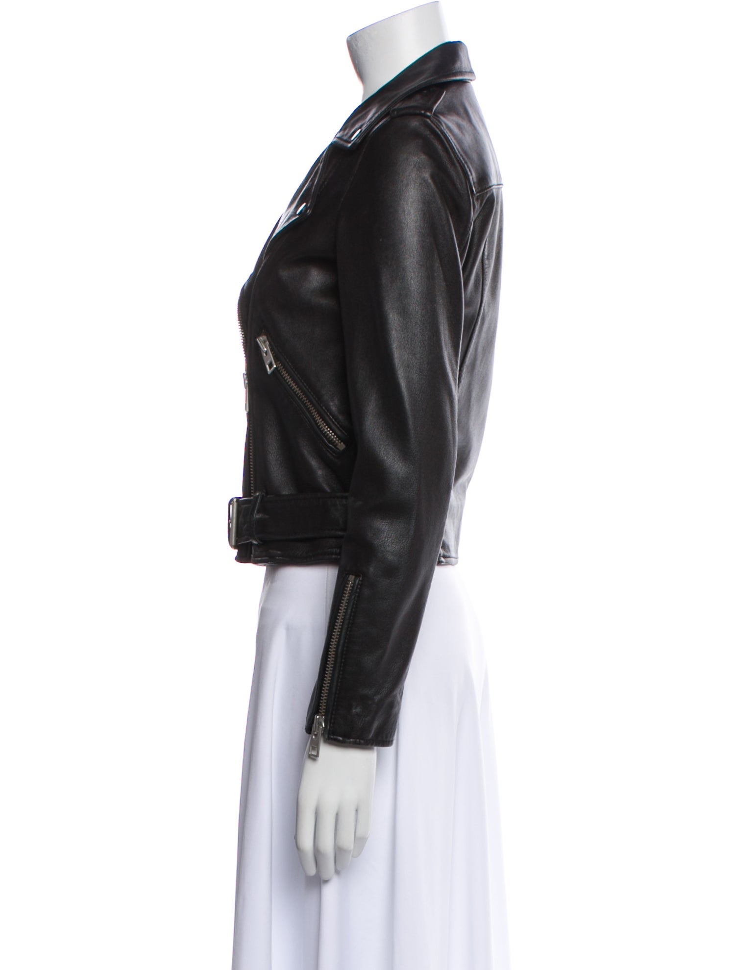 AllSaints Leather Biker Jacket