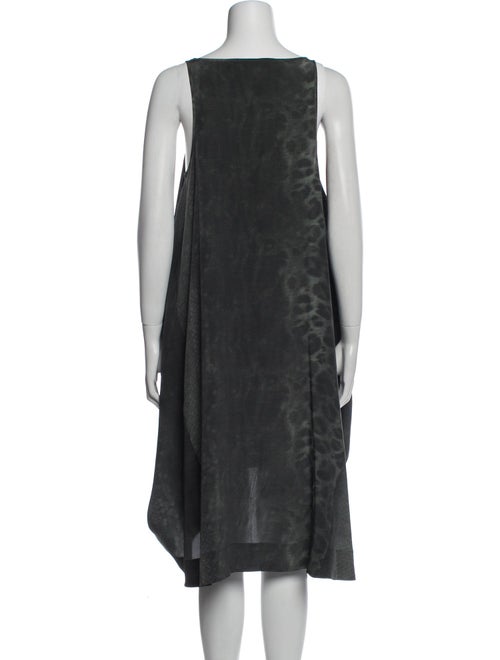 AllSaints Silk Midi Length Dress