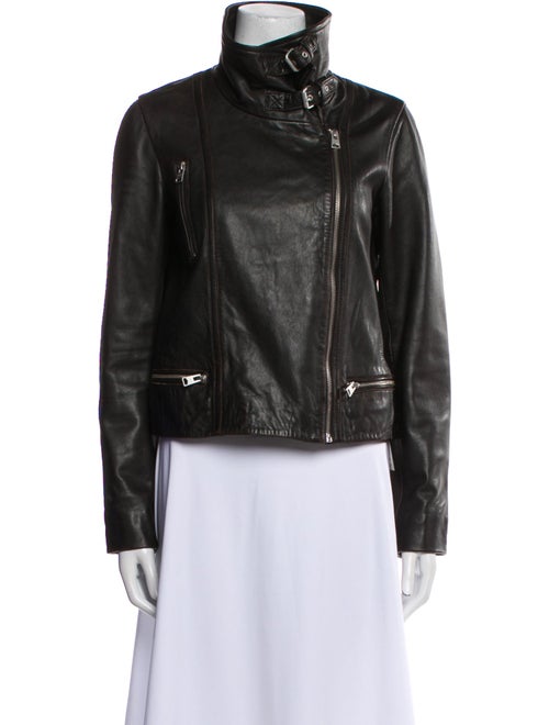AllSaints Leather Biker Jacket
