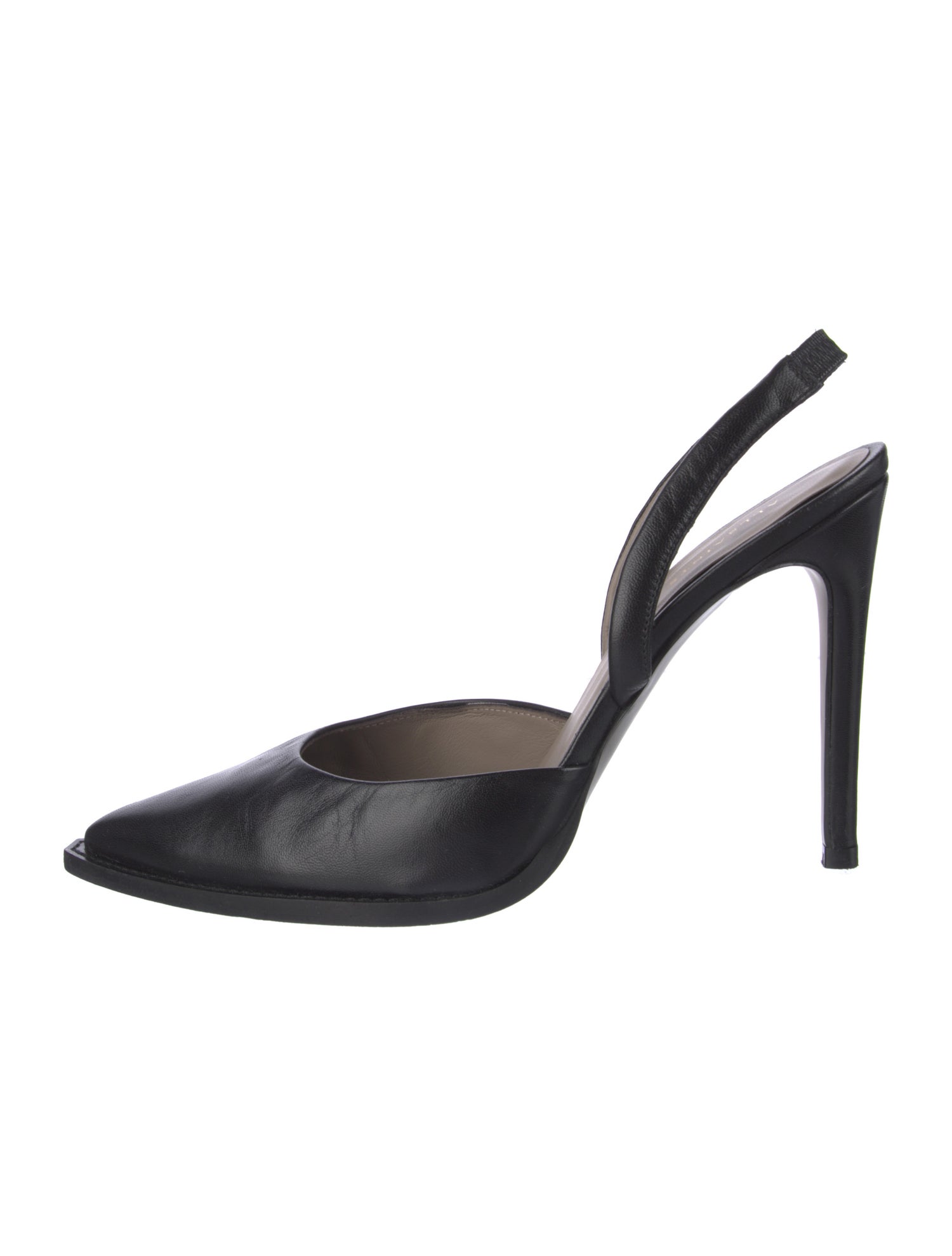 AllSaints Leather Slingback Pumps