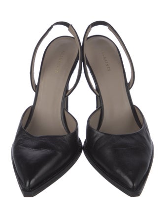 AllSaints Leather Slingback Pumps