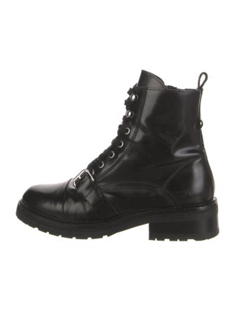 AllSaints Leather Combat Boots