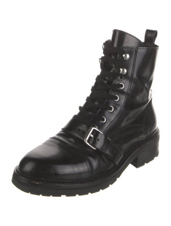 AllSaints Leather Combat Boots