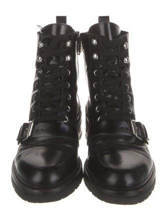 AllSaints Leather Combat Boots