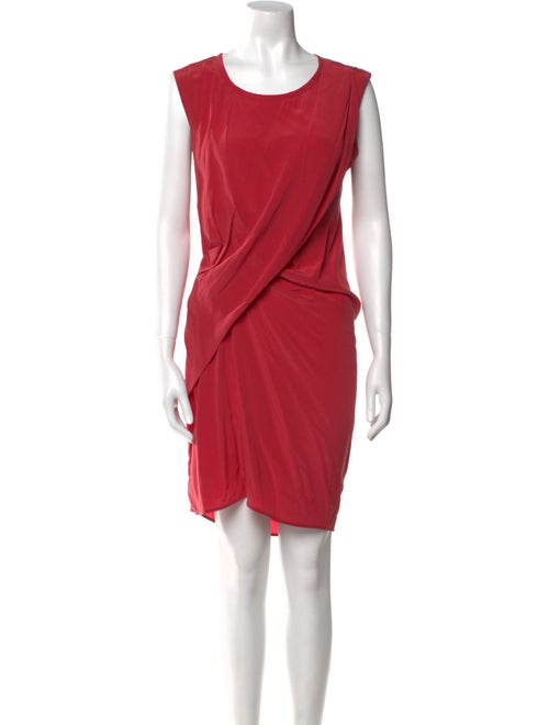 AllSaints Silk Knee-Length Dress