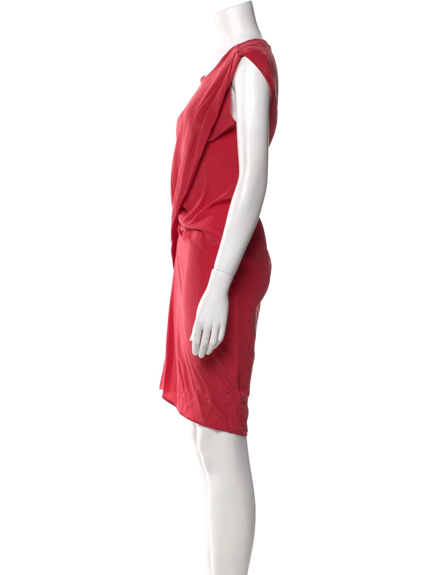 AllSaints Silk Knee-Length Dress