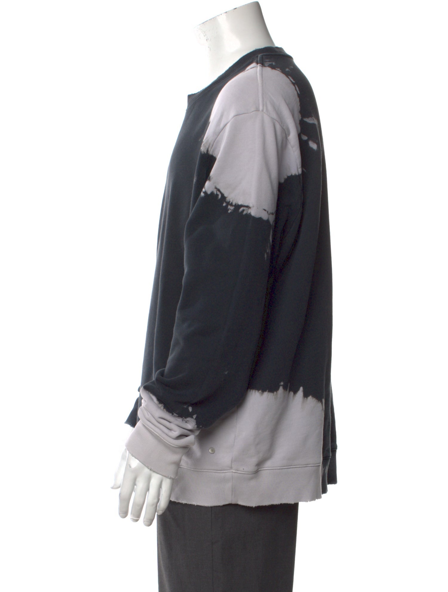 AllSaints Tie-Dye Print Crew Neck Pullover