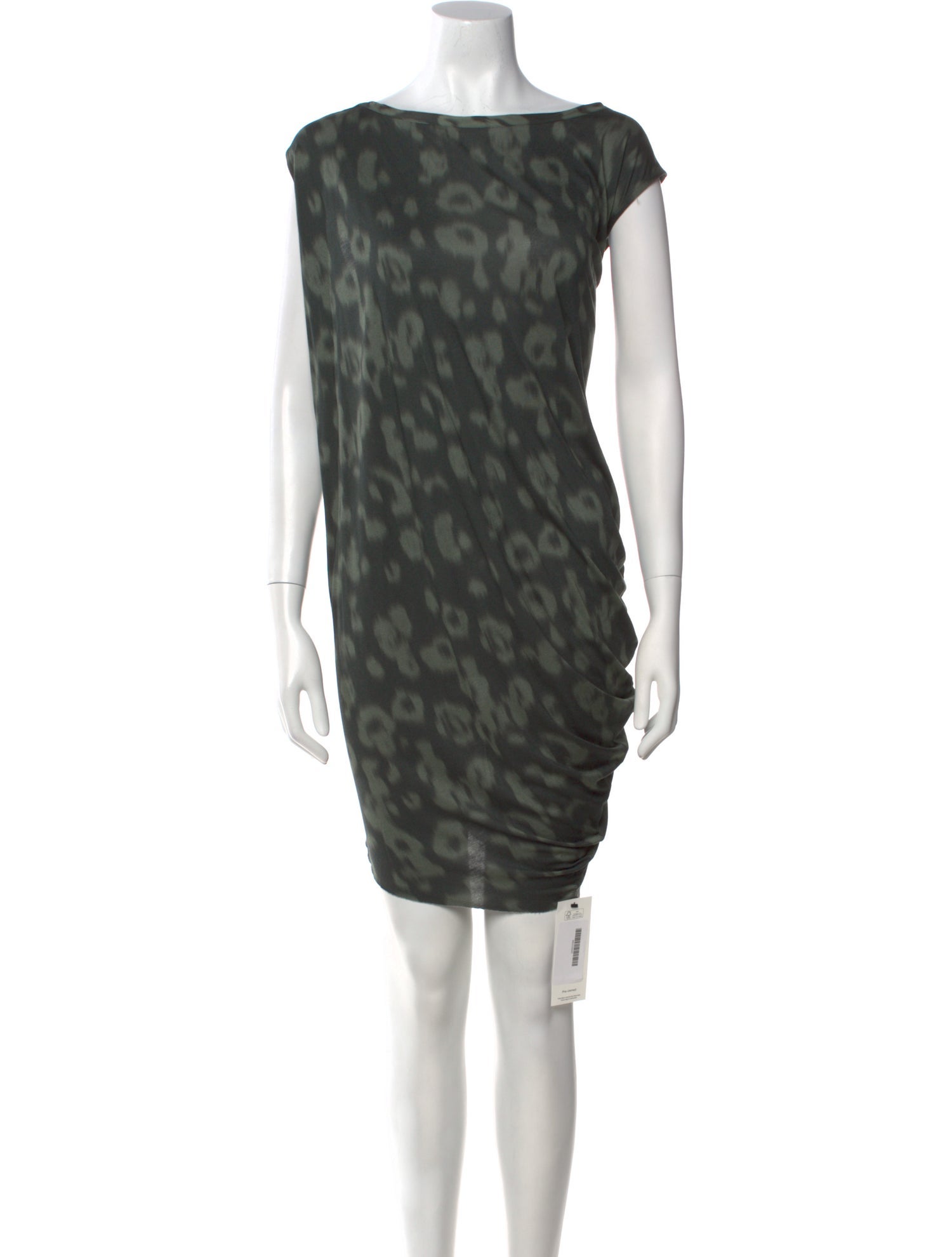 AllSaints Printed Knee-Length Dress