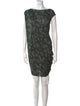 AllSaints Printed Knee-Length Dress